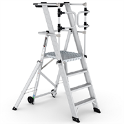 Складная лестница-платформа CASGAN KEY-PRO 3+1 ступени