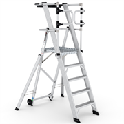 Складная лестница-платформа CASGAN KEY-PRO 4+1 ступени
