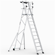 Складная лестница-платформа CASGAN KEY-PRO 10+1 ступеней