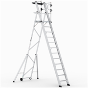Складная лестница-платформа CASGAN KEY-PRO 11+1 ступеней