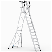 Складная лестница-платформа CASGAN KEY-PRO 12+1 ступеней