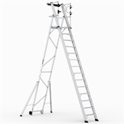 Складная лестница-платформа CASGAN KEY-PRO 13+1 ступеней