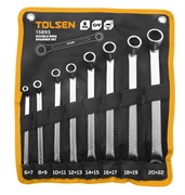 Набор накидных ключей TOLSEN 6-22 мм, 8 предметов TT15895