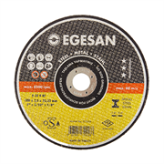 Отрезной круг EGESAN STEEL 350x4x25,4мм, А30 R BF, угл.сталь, металл 10шт/уп
