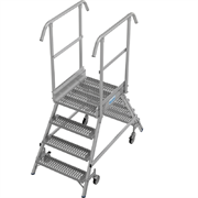 Двухсторонняя лестница-платформа Krause 4 ступени R13 821447