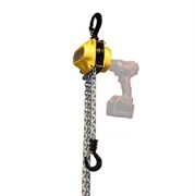 Таль ручная шестеренная TOR ТРШш (HSH-D) 0,125 т 3 м под шуруповёрт