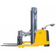 Штабелер самоходный 1,5 т 4,5 м XILIN CQDH15A-I с раздвижными вилами и противовесом (c платформой)