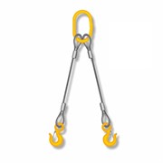 Строп канатный TOR 2СК г/п 1,6 т 1,4 м (опрессовка) крюки SALK