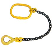 Строп цепной TOR 1СЦ г/п 1,5 т 9,0 м с самозакрывающимся крюком