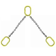 Строп цепной TOR 2СЦ г/п 11,2 т 3,0 м с овальными звеньями вместо крюков, шт