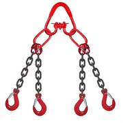 Строп цепной TOR 4СЦ г/п 6,7 т 3,5 м звено Рт3 12,5 т