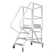 Разборная вышка-стремянка на колесах MEGAL ВС-1,0 150 кг