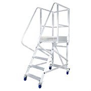 Разборная вышка-стремянка на колесах MEGAL ВС-1,2 150 кг