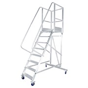 Разборная вышка-стремянка на колесах MEGAL ВС-2,0 150 кг