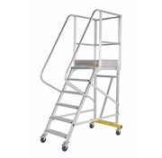 Разборная вышка-стремянка на колесах MEGAL ВС2-2,0 (150+150 кг)