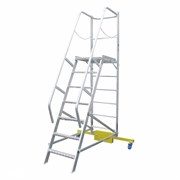 Лестница с платформой Мегал компактная ЛСПК-1,4