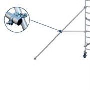 Консоль треугольная (с хомутами) Мегал 191008