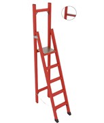 Стремянка стеклопластиковая с вертикальной опорой Оникс "Телеком" ССВ-2,2АТ h=2200мм, h рабочей площадки=1300мм