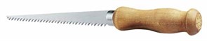 Ножовка по гипсокартону узкая с деревянной рукояткой Stanley 0-15-206