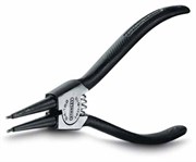 Щипцы для снятия внешних стопорных колец Browned Handle c прямыми губками Stanley 2-84-168