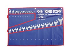 Комплект комбинированных ключей 6-32 мм 26 пр. KING TONY 1226MRN