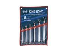 Комплект накидных ключей 6-17 мм 6 пр. KING TONY 1706MR