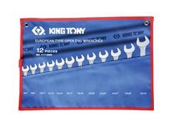 Набор рожковых ключей, 6-32 мм KING TONY 1112MRN