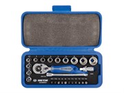 Комплект торцевых головок с принадлежностями KING TONY 2025MRE01