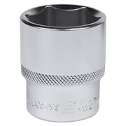Головка торцевая стандартная шестигранная 1/2", 27 мм МАСТАК 000-40027 000-40027