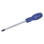 Отвертка крестовая Phillips №3, 150 мм, силовая, держатель МАСТАК 041-03152H 041-03152H