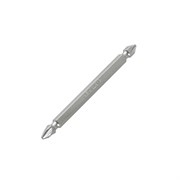 Вставка (бита) торцевая 1/4", Phillips, PH2, 100 мм, двусторонняя KING TONY 151002P TONY