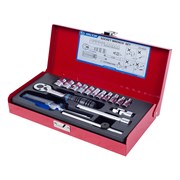 Набор торцевых головок с принадлежностями King Tony 1/4"DR, 5/32"-1/2", 16 предметов 2516SR