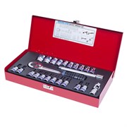 Набор торцевых головок с принадлежностями King Tony 3/8"DR, 6-22 мм, 24 предмета 3524MR