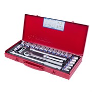 Набор торцевых головок с принадлежностями King Tony 1/2"DR, 10-32 мм, 24 предмета 4032MR