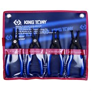 Набор съемников стопорных колец, 4 предмета KING TONY 42154GP TONY