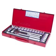 Набор торцевых головок с принадлежностями King Tony 1/2"DR, 10-32 мм, 24 предмета 4532MR