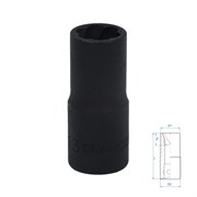 Головка для поврежденного крепежа 1/2", 13 мм KING TONY 9TD403-13M TONY
