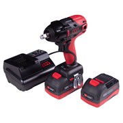 Гайковерт аккумуляторный ударный 1/2", 813 Нм, 18 В, 4 предмета, кейс MIGHTY SEVEN DW-401A SEVEN