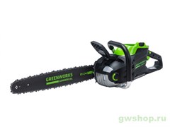 Пила цепная аккумуляторная GD-82 82V GREENWORKS GD82CS51 Greenworks 2008307 Пила цепная аккумуляторная GD-82 82V GREENWORKS GD82CS51 Greenworks 2008307