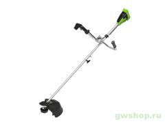 Триммер аккумуляторный G-MAX 40V GREENWORKS GD40BCB Greenworks 2105707 Триммер аккумуляторный G-MAX 40V GREENWORKS GD40BCB Greenworks 2105707