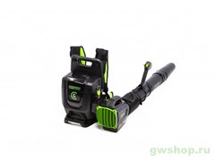 Воздуходув аккумуляторный ранцевый GREENWORKS GC82B13 82V Greenworks 2406407 Воздуходув аккумуляторный ранцевый GREENWORKS GC82B13 82V Greenworks 2406407