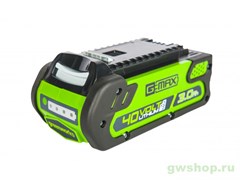 Аккумулятор G-MAX 40V GREENWORKS G40B3 Greenworks 2925707 Аккумулятор G-MAX 40V GREENWORKS G40B3 Greenworks 2925707
