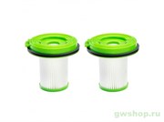 Комплект HEPA фильтров GREENWORKS для пылесосов G24SVK4D и G24SVK4 (2шт) Greenworks 2950707