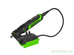 Аккумуляторный гравер Greenworks G24RT, 24V Greenworks 3200807 Аккумуляторный гравер Greenworks G24RT, 24V Greenworks 3200807