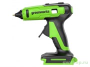 Аккумуляторный пистолет клеевой  Greenworks G24GLG, 24V, без АКБ и ЗУ Greenworks 3502207