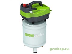 Компрессор электрический GREENWORKS GAC24V Greenworks 4101707 Компрессор электрический GREENWORKS GAC24V Greenworks 4101707
