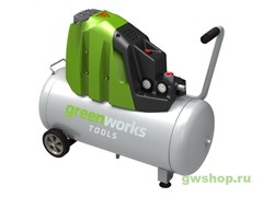 Компрессор электрический GREENWORKS GAC50L Greenworks 4102007 Компрессор электрический GREENWORKS GAC50L Greenworks 4102007