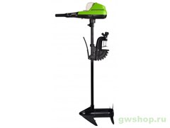 Мотор лодочный G-MAX 40V GREENWORKS G40TM55 Greenworks 9000207 Мотор лодочный G-MAX 40V GREENWORKS G40TM55 Greenworks 9000207