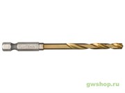 Сверло по металлу  Shokwave HSS-G Tin Red Hex ?7,5 мм Greenworks 48894718