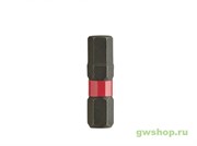 Биты для шуруповерта Shockwave Impact Duty  Hex 6 мм X 25 мм Greenworks 4932430897